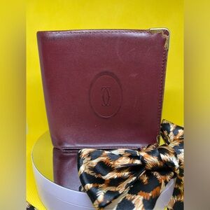 Cartier Bi-fold Wallet and COA